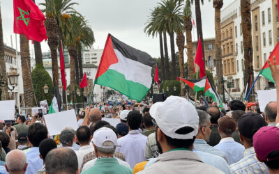 مظاهرات في مدن مغربية رفضا للتجويع والإبادة بغزة