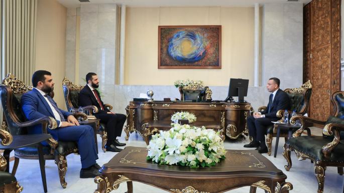 الرئيس السوري يستقبل رئيس جهاز المخابرات العراقي في دمشق