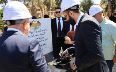 الشرع يزور حمص وحماة ويضع حجر الأساس لمشاريع عمرانية وتنموية