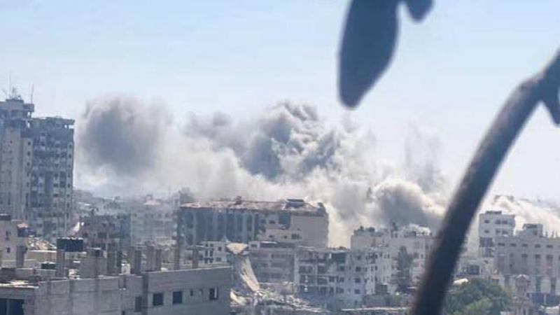 قصف إسرائيلي يدمر برج السوسي في مدينة غزة.. نزوح أكثر من 150 أسرة