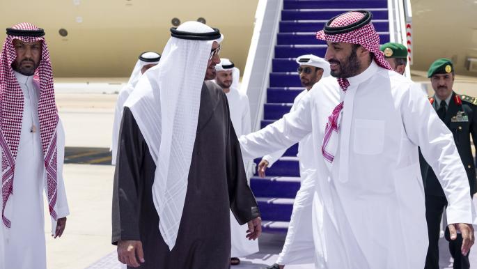 بن سلمان يستقبل بن زايد في الرياض: استعراض مستجدات الأحداث في فلسطين