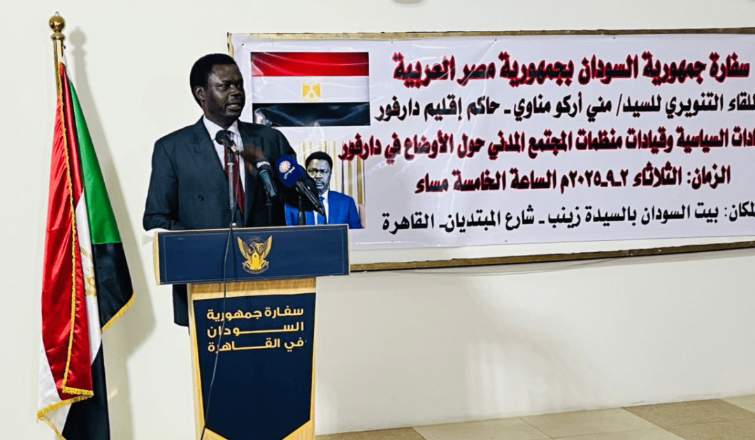 حاكم إقليم دارفور يُحذر من تجدد مخطط لتقسيم السودان