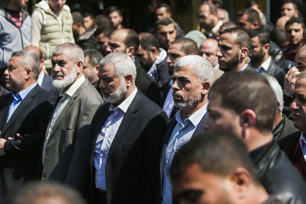 غالبا ما تتاخر حماس في تأكيد اغتيال قادتها في غزة قبل التوثق من ذلك-غيتي