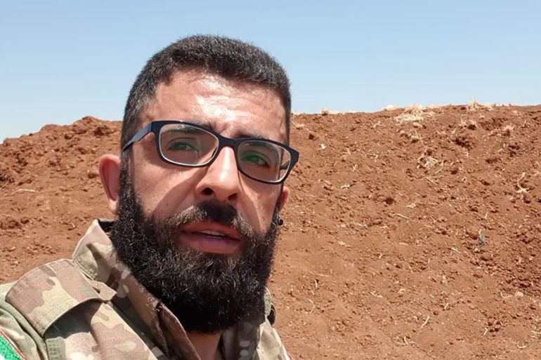علاء الدين أيوب الملقّب "الفاروق أبو بكر" القيادي في لواء المعتصم سابقًا في مدينة اعزاز بريف حلب