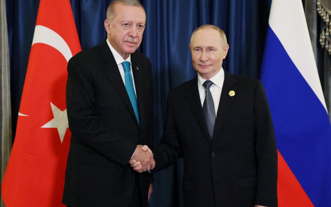 أردوغان يلتقي بوتين في الصين وأوكرانيا تحضر في النقاشات