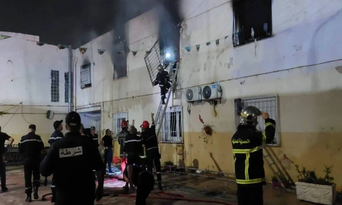 الجزائر: 11 قتيلاً و19 مصاباً في حريق في دار للأيتام قرب العاصمة