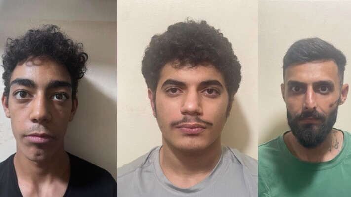 قوى الأمن عممت صور 3 موقوفين لتنفيذهم عمليات سرقة وسلب بقوة السلاح في جبل لبنان