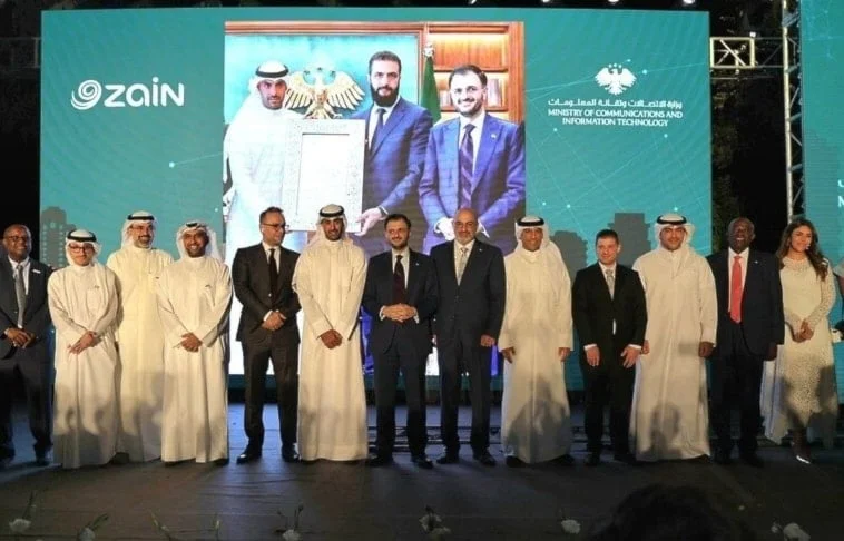 سوريا: مجموعة “زين” الكويتية تفوز برخصة مشغل اتصالات جديد